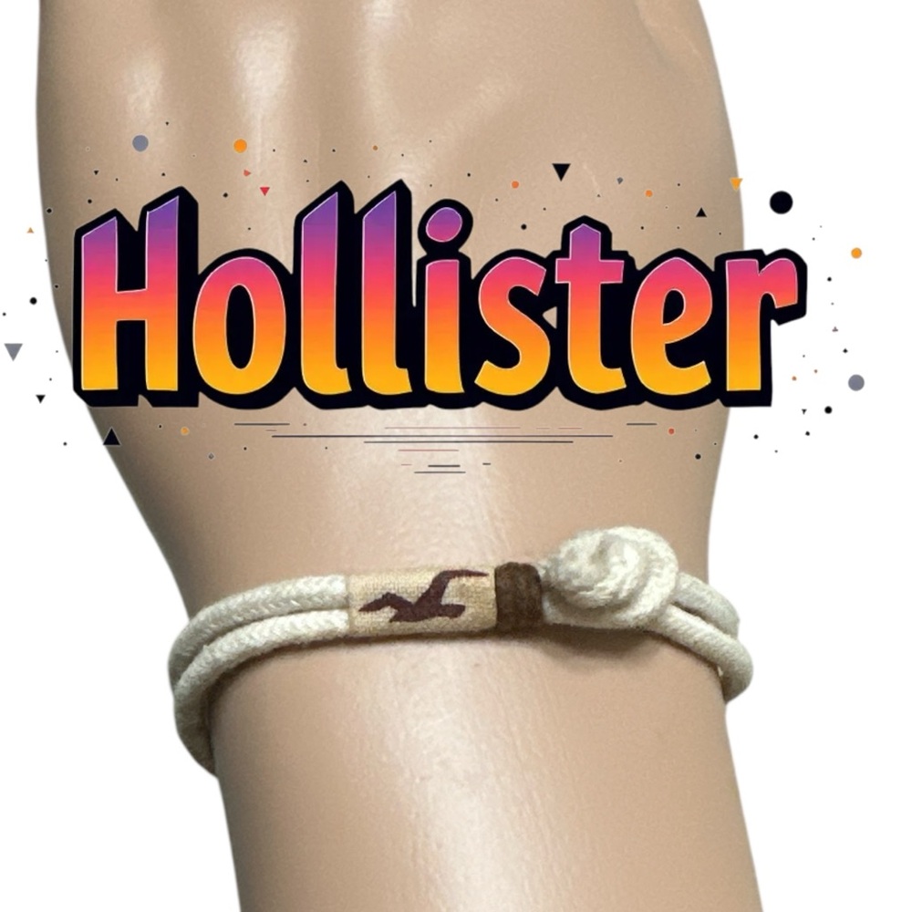 Hollister Beige Knot Bracelet